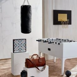 Scrabble Deluxe Edition 7 Scrabble Deluxe Edition -Furniture Sale ExecutiveGreyLeatherPunchingDC20 1x1