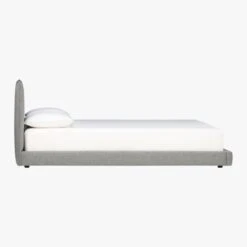 Facade Grey Tweed Twin Bed -Furniture Sale FacadeQnBedGreySdF13