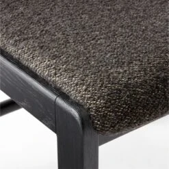 Falls Black Upholstered Dining Chair -Furniture Sale FallsBlkDiningChairAVSSS22