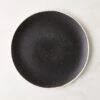 Fynn Black And White Dinner Plate With Reactive Glaze 2 Fynn Black And White Dinner Plate With Reactive Glaze -Furniture Sale FlynnRctvDinnerPlateSHS23