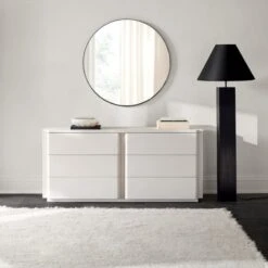 Oyster Alabaster Catchall -Furniture Sale ForeBleachedAshLowDresserAP21 1x1