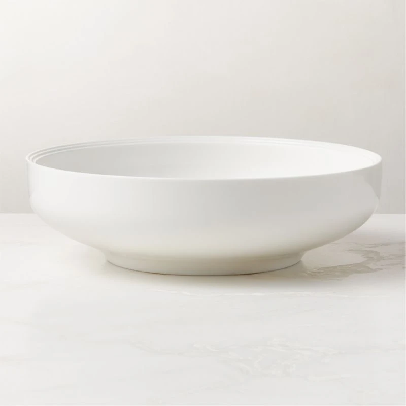 Frette Off-White Serving Bowl 3 Frette Off-White Serving Bowl