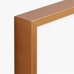 Gallery Brass Picture Frame With White Mat 4"x6" -Furniture Sale GalleryFr18X24BrssWhtMtAVF18