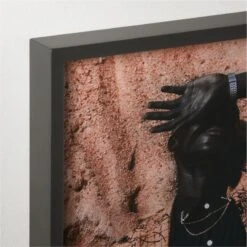 Gallery Soft Black Picture Frame 8"x10" -Furniture Sale GalleryFrameBlk8x10UnmtdROS23