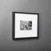 Gallery Soft Black Picture Frame With White Mat 4"x6" 1 Gallery Soft Black Picture Frame With White Mat 4"x6" -Furniture Sale GalleryFrm4X6BlkWhtMtROF18