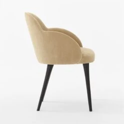 Giulia Camel Velvet Dining Armchair -Furniture Sale GiuliaChairCamelSDSSF22