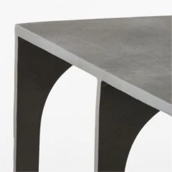 Grado Black Cast Aluminum Console Table -Furniture Sale GradoCtAlmnmConsoleTableAVSSF22