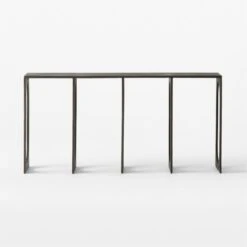 Grado Black Cast Aluminum Console Table -Furniture Sale GradoCtAlmnmConsoleTableSOSSF22