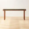 Small Green Leather Bench -Furniture Sale GreenLthrWrppdBenchSmSHF22