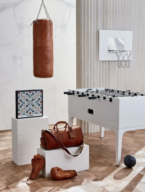 Leather Head Small Black Leather Basketball 6 Leather Head Small Black Leather Basketball - Image 4