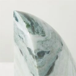 Ice Jade Green Marble Bookend -Furniture Sale IceJadeMarbleBookendAVSHS23