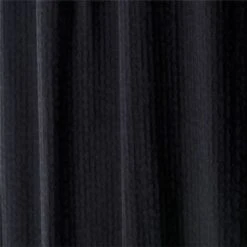 Ileana Organic Cotton Black Shower Curtain 72" -Furniture Sale IleanaBlkOrgCttnShwrCrtnAVSHF23