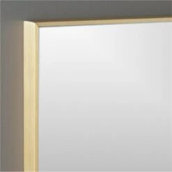 Infinity Brass Rectangular Wall Mirror 24"x36" -Furniture Sale InfinityRectMirr24x36BrsROS20