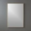 Infinity Brass Rectangular Wall Mirror 24"x36" -Furniture Sale InfinityRectMirr24x36BrsSHF16