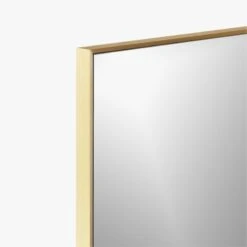 Infinity Standing Brass Floor Length Mirror 16"x69" -Furniture Sale InfinityStandingMirrorBrassAVS20