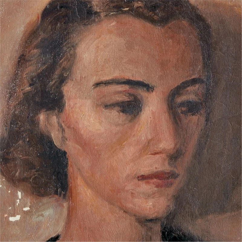 'Ingenue' Framed Oil Painting Reproduction 18''x22'' 4 'Ingenue' Framed Oil Painting Reproduction 18''x22'' - Image 2