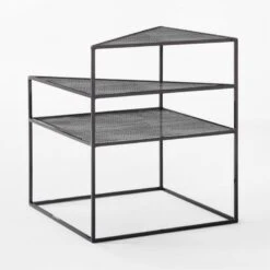 Josef Black Metal Side Table -Furniture Sale JosefBlackMetalSideTable3QBSSF22