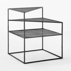 Josef Black Metal Side Table -Furniture Sale JosefBlackMetalSideTable3QSSF22
