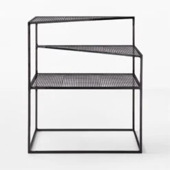 Josef Black Metal Side Table -Furniture Sale JosefBlackMetalSideTableSOSSF22
