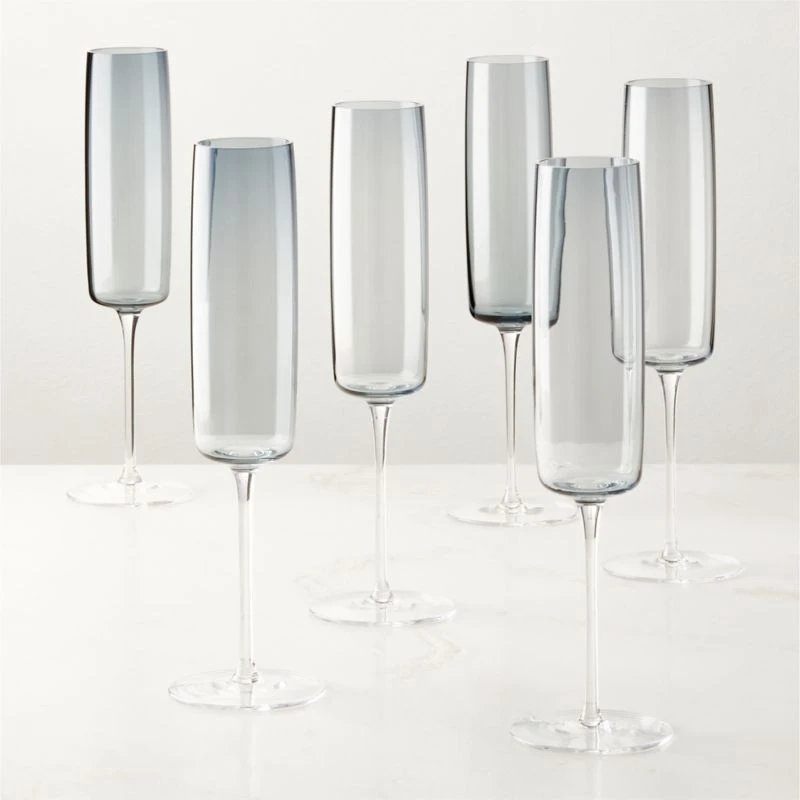 Juliet Midnight Blue Champagne Flute Set Of 6 3 Juliet Midnight Blue Champagne Flute Set Of 6