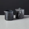 Keep It Neutral Marble Creamer And Sugar Bowl -Furniture Sale KeepItNeutralMbCrmrNSgrBwlSHF21