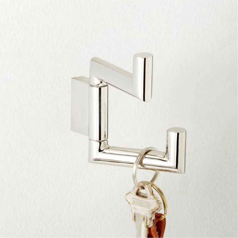 Kela Polished Nickel Swivel Hook 5 Kela Polished Nickel Swivel Hook - Image 3