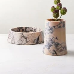 La Paloma Decorative Marble Bowl -Furniture Sale LaPalomaMarbleGroupFHS23 1