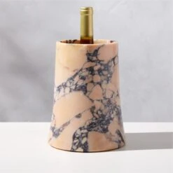 La Paloma Purple Breccia Marble Vase 15 La Paloma Purple Breccia Marble Vase -Furniture Sale LaPalomaMarbleVaseAVSHS23
