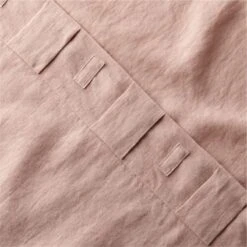 Smoky Mauve Linen Window Curtain Panel 48"x84'' -Furniture Sale LinenAdobeRoseCrtn96PnlAV4SHF23