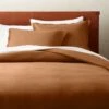 EUROPEAN FLAXâ„¢-Certified Linen Copper Duvet Cover And Shams 1 EUROPEAN FLAXâ„¢-Certified Linen Copper Duvet Cover And Shams -Furniture Sale LinenCopperFQDuvetSHF20 1