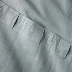 Lead Blue Linen Window Curtain Panel 48''x84'' 11 Lead Blue Linen Window Curtain Panel 48''x84'' -Furniture Sale LinenLead96PanelAV3SHS23