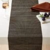 Malang Woven Black Table Runner 90'' -Furniture Sale MalangWvnRnnrBk14x90inSHS23