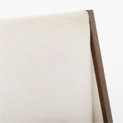 Malena White Boucle Queen Bed -Furniture Sale MalenaQueenBedAVSSF22