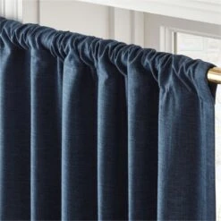 Mali Sea Storm Silk Viscose Window Curtain Panel 48''x84'' 9 Mali Sea Storm Silk Viscose Window Curtain Panel 48''x84'' -Furniture Sale MaliSilkSeaStorm96PanelAVSHS23