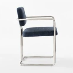 Marc Dark Blue Dining Chair -Furniture Sale MarcDarkBlueDiningChairSDSSF22