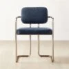 Marc Dark Blue Dining Chair -Furniture Sale MarcDarkBlueDiningChairSHF22