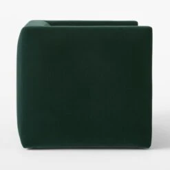 Matra Deep Teal Velvet Lounge Chair -Furniture Sale MatraGreenVelvetChairSDSSF22