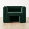 Matra Deep Teal Velvet Lounge Chair 2 Matra Deep Teal Velvet Lounge Chair -Furniture Sale MatraGreenVelvetChairSHF22