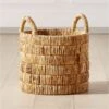 Milos Handwoven Storage Basket Medium 1 Milos Handwoven Storage Basket Medium -Furniture Sale MilosBasketMediumSHS21