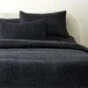 Nett Organic Cotton Black Duvet Cover And Shams 2 Nett Organic Cotton Black Duvet Cover And Shams -Furniture Sale NettOgCttnBlkFQDuvetSHS22