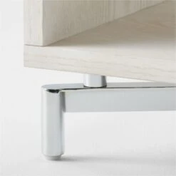 Oracle Modular White Wood Bookcase -Furniture Sale OracleBlchdAshModBkshlfAVSSF21