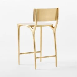 Oro Gold Metal Outdoor Counter Stool -Furniture Sale OroGoldCounterStool3QBSSS23