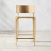Oro Gold Metal Outdoor Counter Stool 2 Oro Gold Metal Outdoor Counter Stool -Furniture Sale OroGoldCounterStoolSHS23