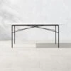 Pavilion Black Metal Outdoor Dining Table With Marble Top Model 6141 -Furniture Sale Pavilion6141BkDnTbWMbTpSHS23