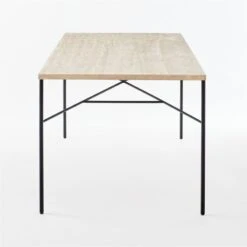 Large Pavilion Travertine Outdoor Dining Table Model 6142 11 Large Pavilion Travertine Outdoor Dining Table Model 6142 -Furniture Sale Pavilion6142LgTrvtDngTblSDSSS21