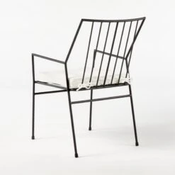 Pavilion Dining Armchair With Ivory Sunbrella ® Cushion Model 6470 Set Of 4 -Furniture Sale Pavilion6470IvyDiningChr3QBSSS21