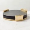 Pebble Leather Coasters Set Of 4 -Furniture Sale PebbleLeatherCoasterS4SHS22