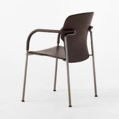 Pesaro Black Leather Dining Armchair 16 Pesaro Black Leather Dining Armchair -Furniture Sale PesaroBlkLthrDiningChair3QBSSF22