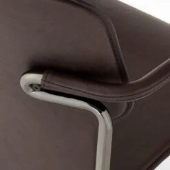 Pesaro Black Leather Dining Armchair 17 Pesaro Black Leather Dining Armchair -Furniture Sale PesaroBlkLthrDiningChairAVSSF22