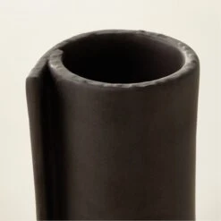 Philo Grey Clay Taper Candle Holder -Furniture Sale PhiloPrclnTaperHolderAVSHF23